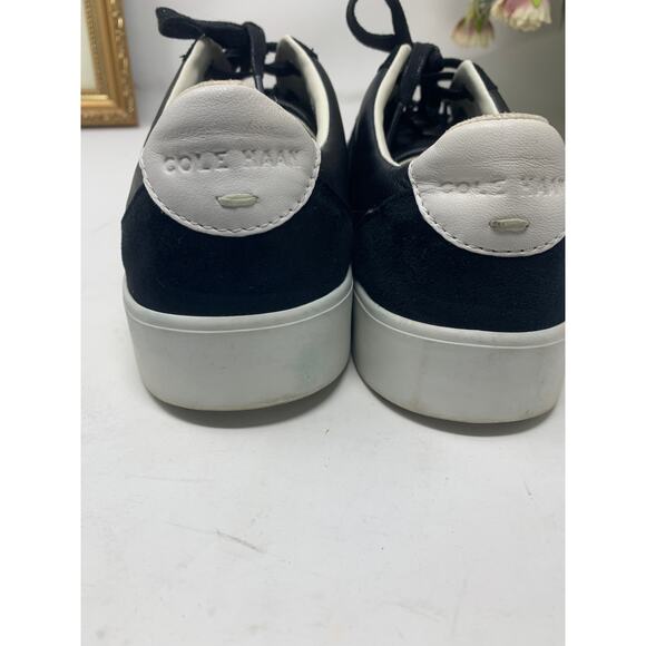 Cole Haan Grand Cross Court Leather & Suede Sneakers Women 8.5B - Picture 5 of 8